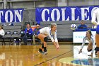 Volleyball vs MHC  Wheaton Women's Volleyball vs Mount Holyoke College. - Photo by Keith Nordstrom : Wheaton, Volleyball